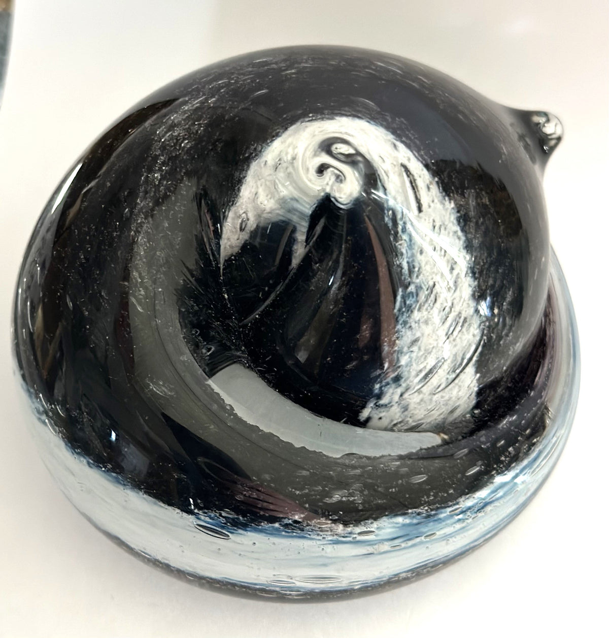 Memorial Sleeping Cat with Infused Cremation Ash