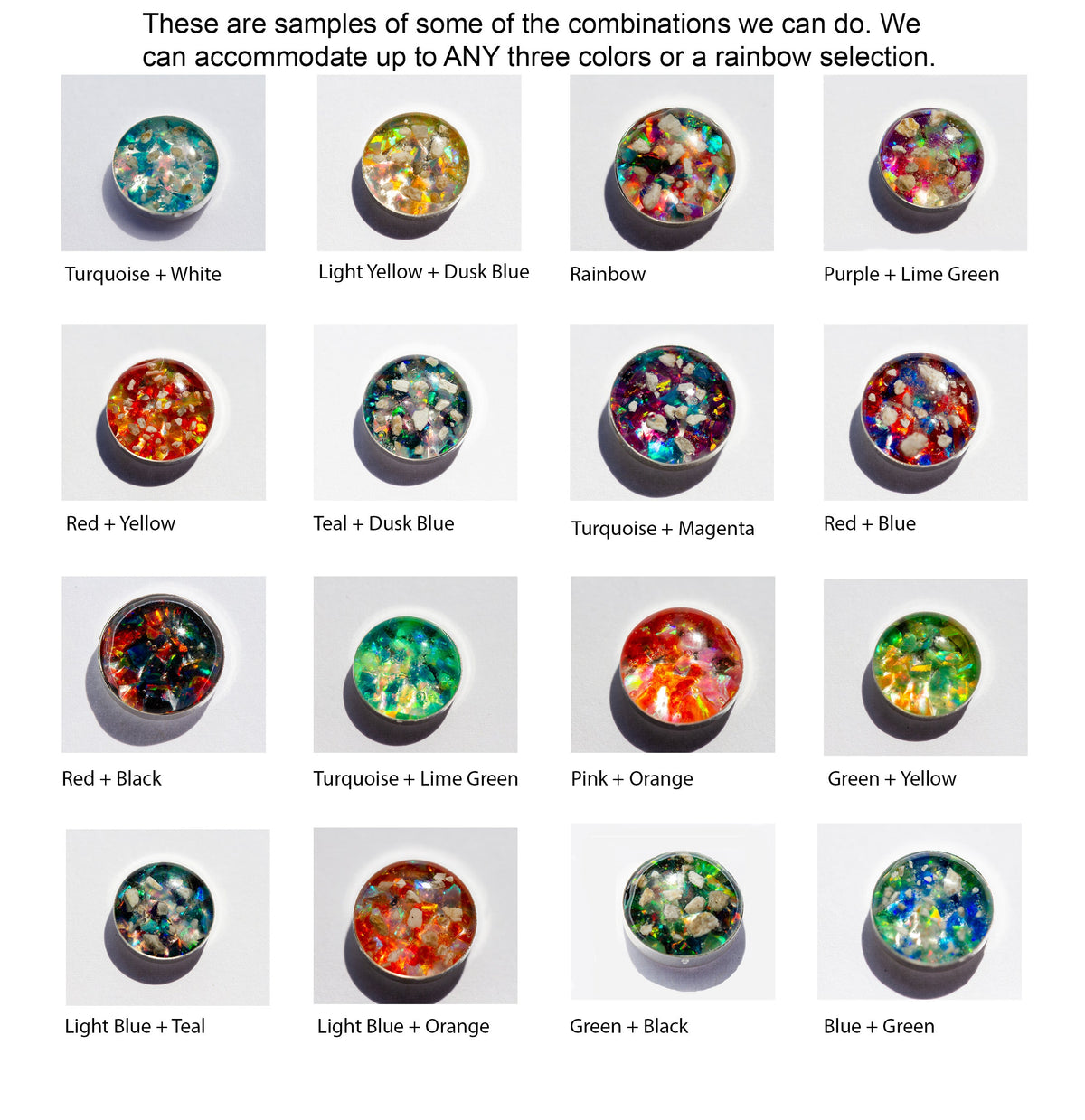 Pawprint Disc Pendant with Cremation Ashes